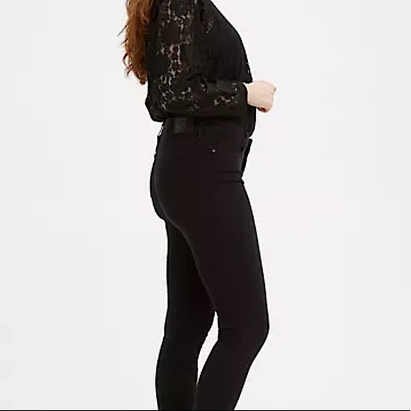 Levi's Denim - Levi’s 510 Jean’s black Sz 26x26 women’s mid-rise ankle crop skinny jeans NWT